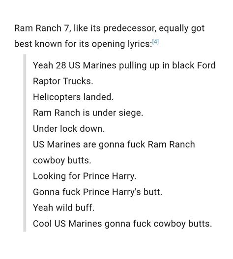 ram ranch lyrics